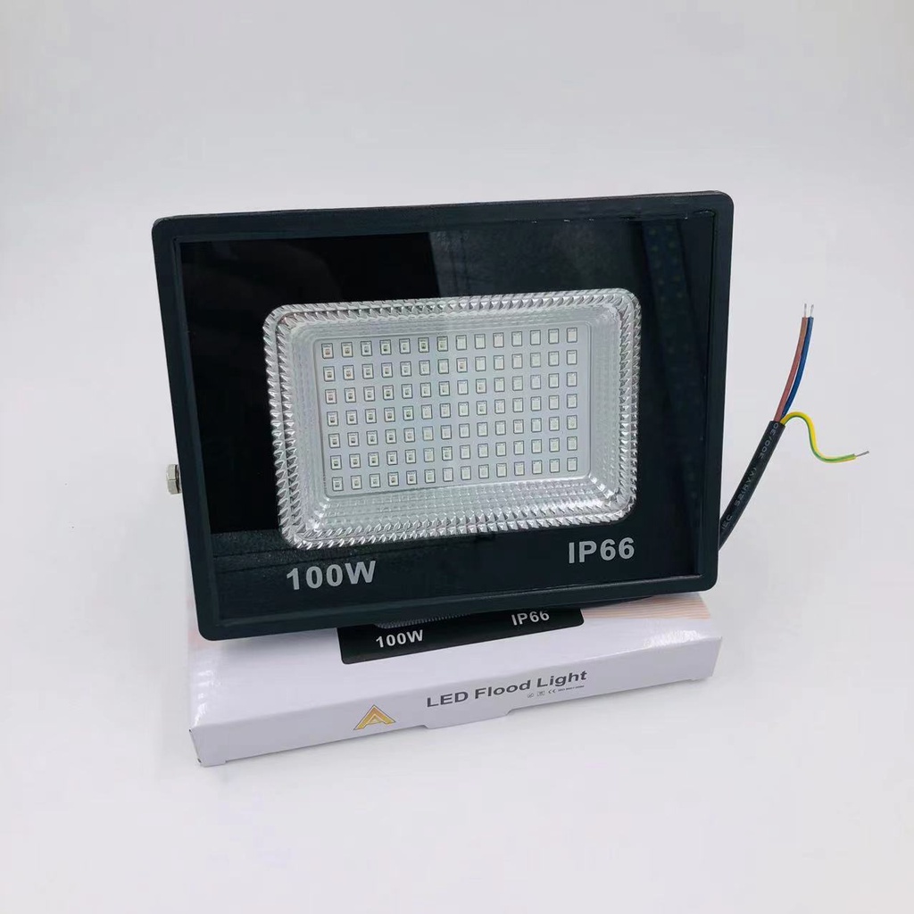 Refletor Led 100w Holofote bivolt Prova Dágua Ip66 Branco Frio