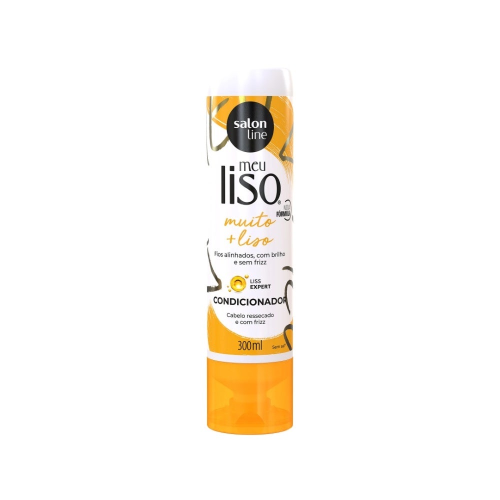 Condicionador Meu Liso Muito + Liso Salon Line 300ml