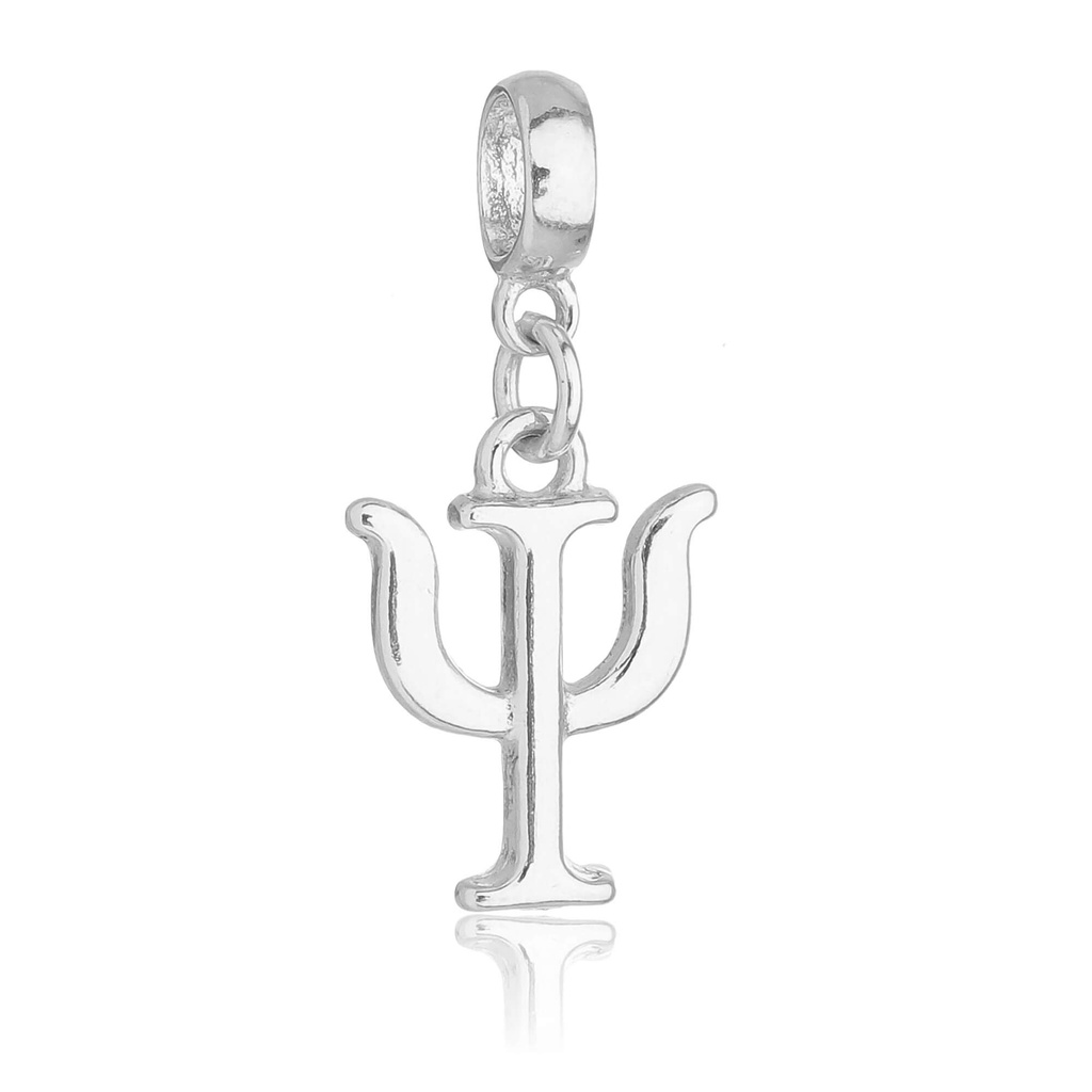 Pingente Berloque Símbolo Psicologia Psicóloga Banhado a Prata 925 em Oferta na Shopee