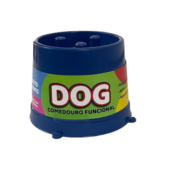 Comedouro Educativo Para Cachorro Alto E Lento - 250 Ml em Oferta na Shopee