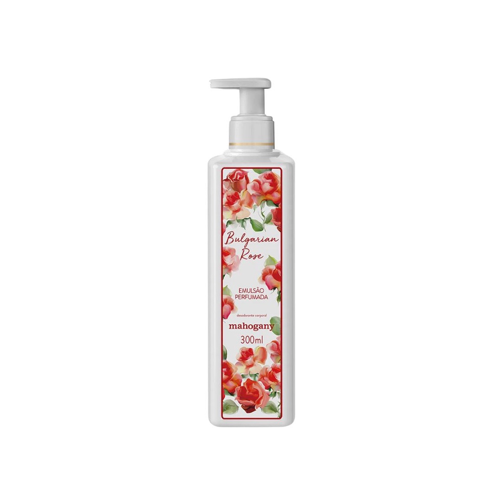 Mahogany Bulgarian Rose - Hidratante Corporal 300ml - Beauty