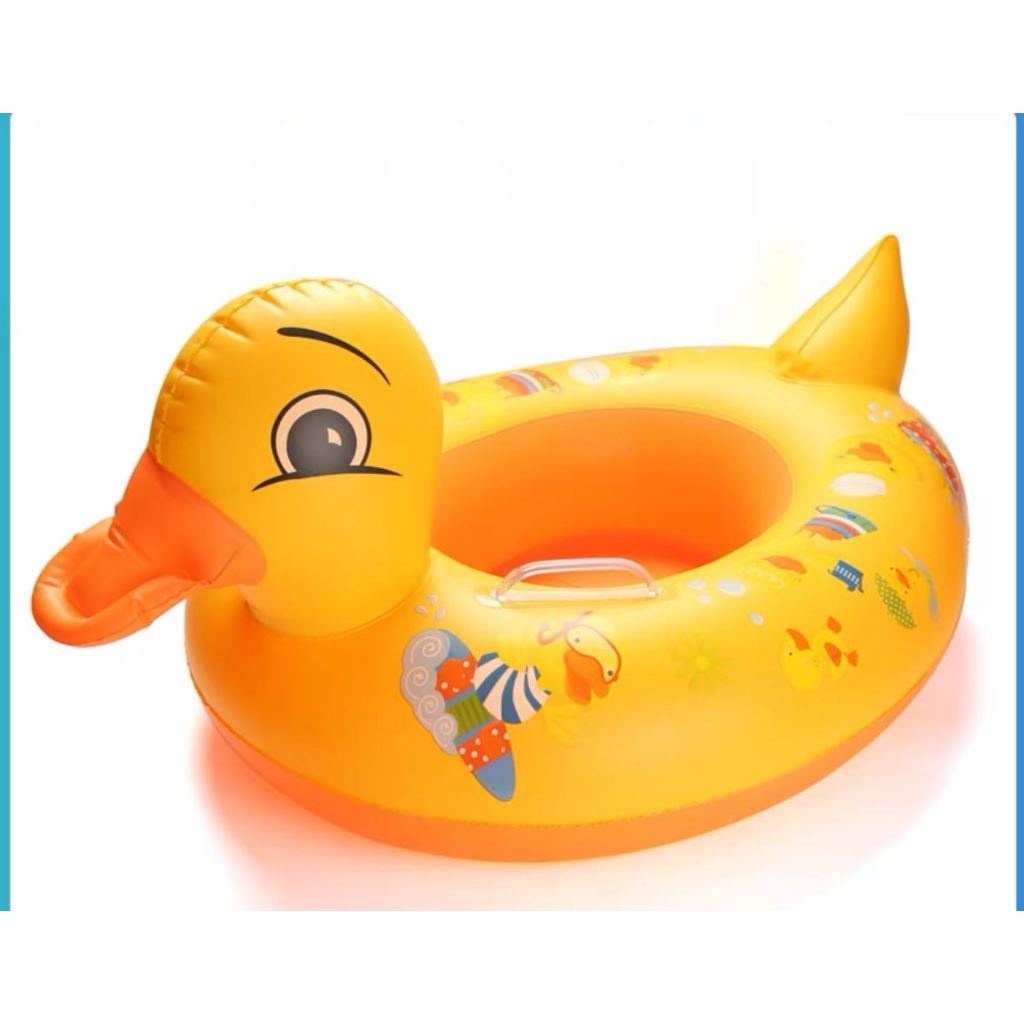 TOP TOYBoia Pato Infantil Bebê Inflável Piscina Apoio Pernas Assento Fralda Super PRONTO ENTREGA em Oferta na Shopee