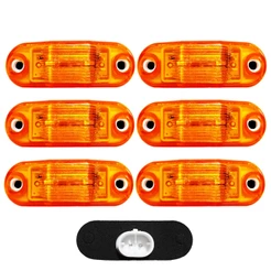 6 Lanterna Vigia Placa para Ônibus Caminhão 2 LED BIVOLT AM