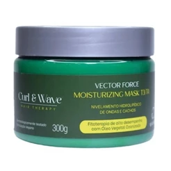 Grandha Máscara Capilar para Hidratação de Cachos e Crespos Vector Force cabelo TIPO 3 e 4 300g