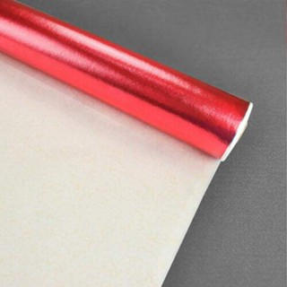 TNT Liso Metalizado Laminado Vermelho - 1 Metro