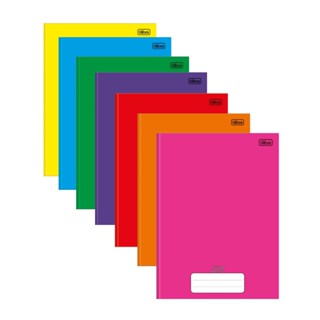 Caderno Brochura Costurado Grande Universitário D+ 48 Folhas Capa Dura Tilibra