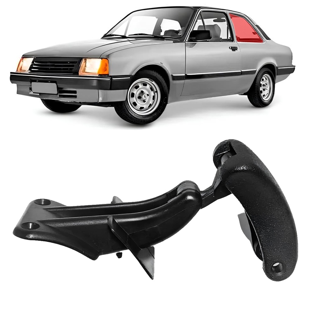 Trinco Vidro Janela Basculante Chevette 84 a 93 Monza 91 a 96