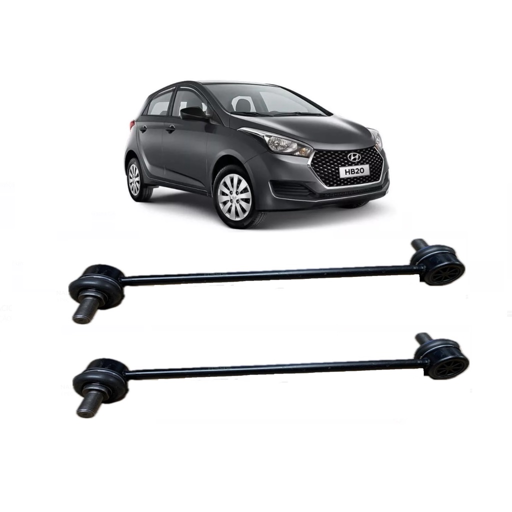 Par Bieleta Suspensão Dianteira Hyundai Hb20 ix35 Tucson Azera Sonata Kia Sportage Optima