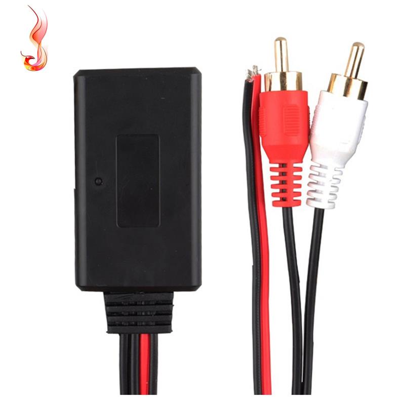 Universal Car RCA Adaptador USB Receptor Sem Fio Bluetooth Mídia Doméstica AUX Dispositivo De Áudio Cabo