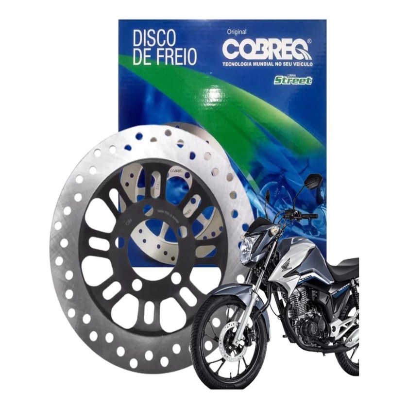 Disco Freio Dianteiro Honda  CG Titan Fan Start 150 160 2004 2005 2006 2007 A 20