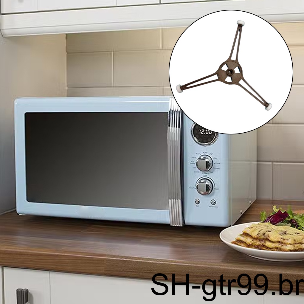 【 gtr99 】 1/2/3 Forno De Microondas Mesa Giratória Suporte De Rolo De