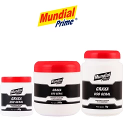 Graxa Uso Geral De Alto Desempenho 90g/500g/1kg Mundial Prime Engrenagens Corrente Rolamentos