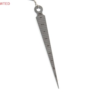 (WTED) 1-15mm Medidor De Cunha De Calibre Cônico Soldagem Por Plugue Intervalo De Instalação Medição Do Furo Interno