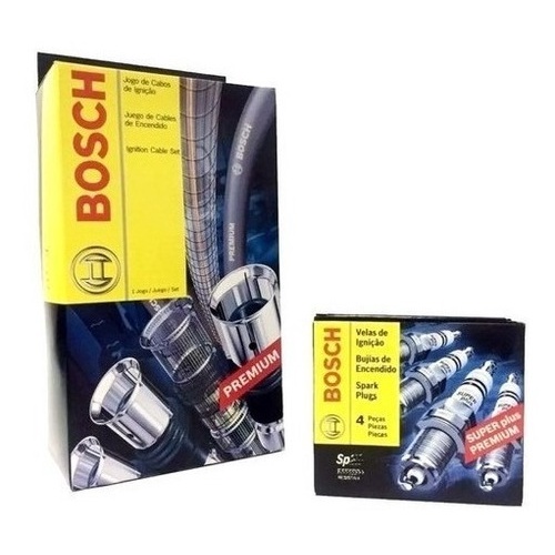 Kit Cabos + Velas Corsa Celta Prisma Meriva Original Bosch SCGM012   SP32