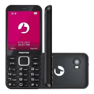 Celular Positivo P28 Dual Sim 24 Mb Preto 32 Mb Ram simples celular idoso