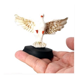 7 Unidades Imagem Espirito Santo Enfeite De Mesa Pomba Branca 6 Cm