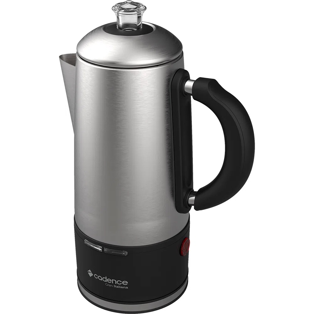 Cafeteira Italiana Elétrica, Cadence Gran, 900W, 1,5L, 127V, CAF120 - INOX em Oferta na Shopee