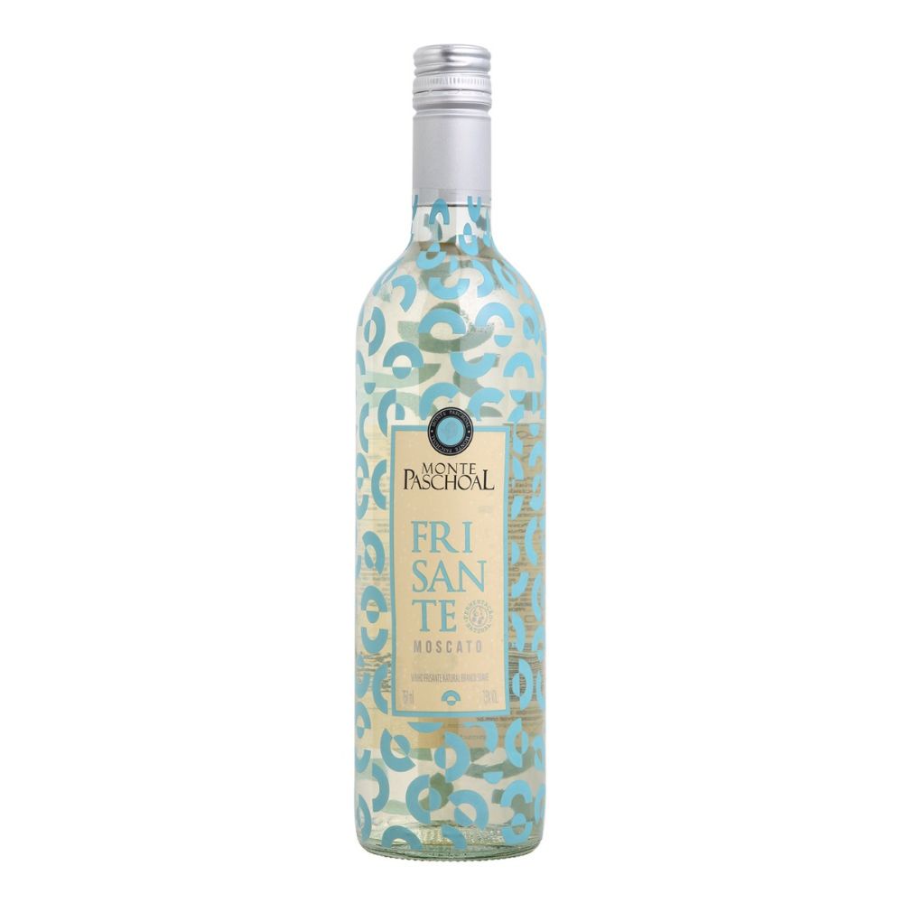 VINHO FRISANTE MONTE PASCHOAL MOSCATO BRANCO SUAVE 750ML em Oferta na Shopee