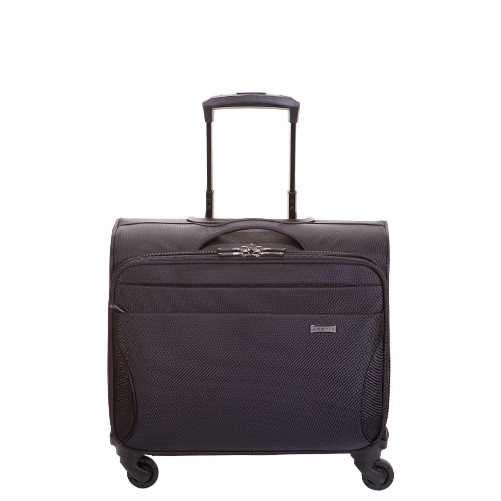Mala Bordo Executivo 2 Compartimentos Sestini Smart II - Preto - Men Bags