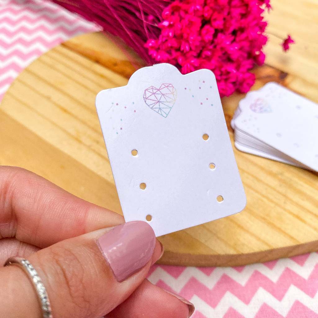 50 Tag de Brinco para 3 pares em Oferta na Shopee