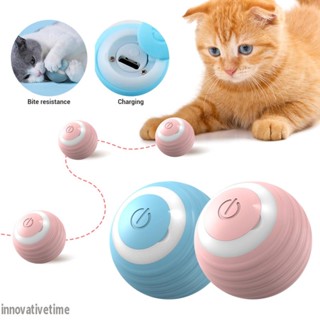 Brinquedos Elétricos De Bola De Gato Automáticos Inteligentes De Rolagem Interativos Para Gatos Treinamento De Gatinhos Auto-Movedores Brincadeiras Internas