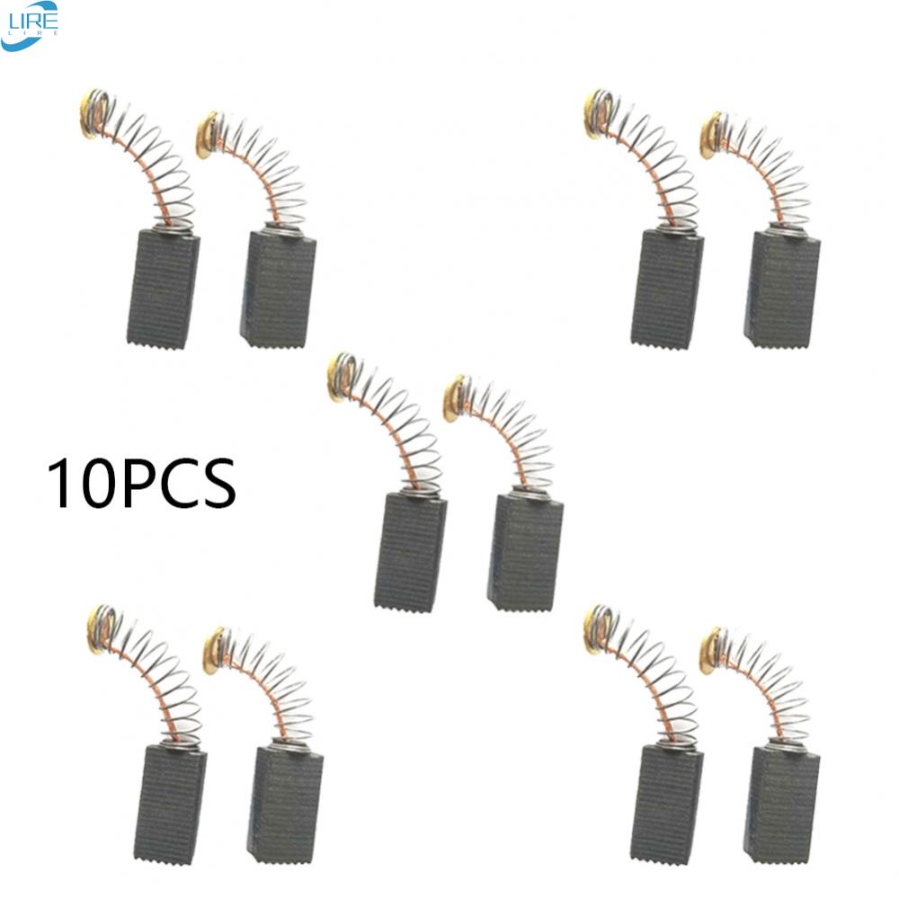 Escova De Carvão 10pc Universal Motor Metal 15mm x 10mm x 6mm Acessórios Novo