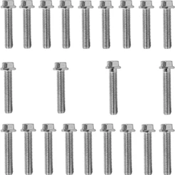 Kit parafusos zincados tampa motor lateral esquerda+direita NXR150 NXR 150 Bros 2006 a 2015