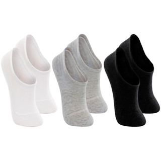 Kit com 3 Pares de Meias Infantis Sapatilha Trifil