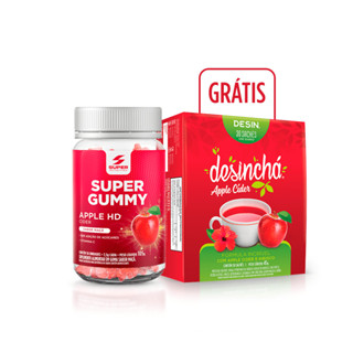 Kit Gummy Apple + Desinchá Apple Cider (30 sachês)