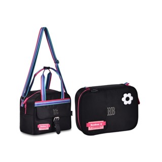 Kit Escolar Estojo RB24108 E Lancheira Térmica RB24107 Escolar Rebecca Bonbon