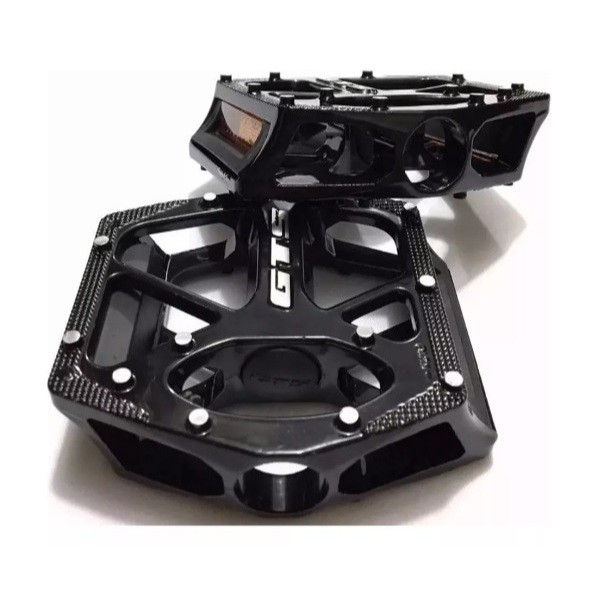Pedal Plataforma Alumínio Resistente GTS Rosca Grossa 9/16 Esferado Bike Bicicleta
