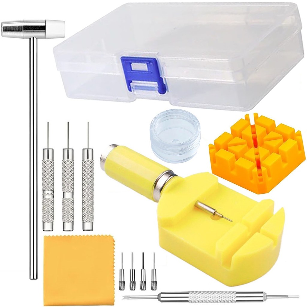 KIT RELOJOEIRO FERRAMENTAS MANUTENÇÃO REPAROS DE RELÓGIOS