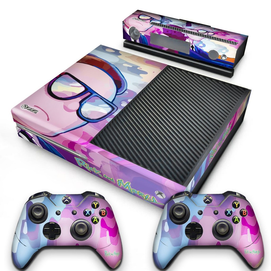 Skin para Xbox One Fat Rick and Morty Morty Smith MIB