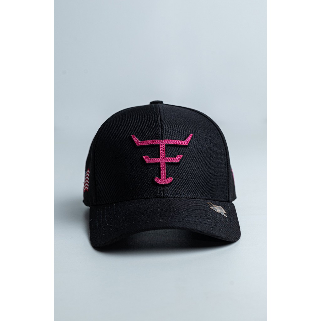 Bone Texas Farm - New Texas - Tf987 - Preto/ Rosa Pink ÚNICO