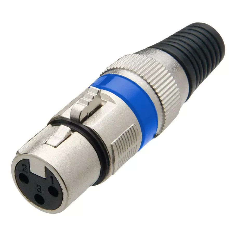 Cabo Xlr Fêmea X Xlr Fêmea 1m BALANCEADO KANON M&M Cabos — imagem 2 de 2