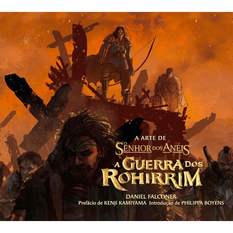 A arte de O Senhor dos Anéis: A Guerra dos Rohirrim