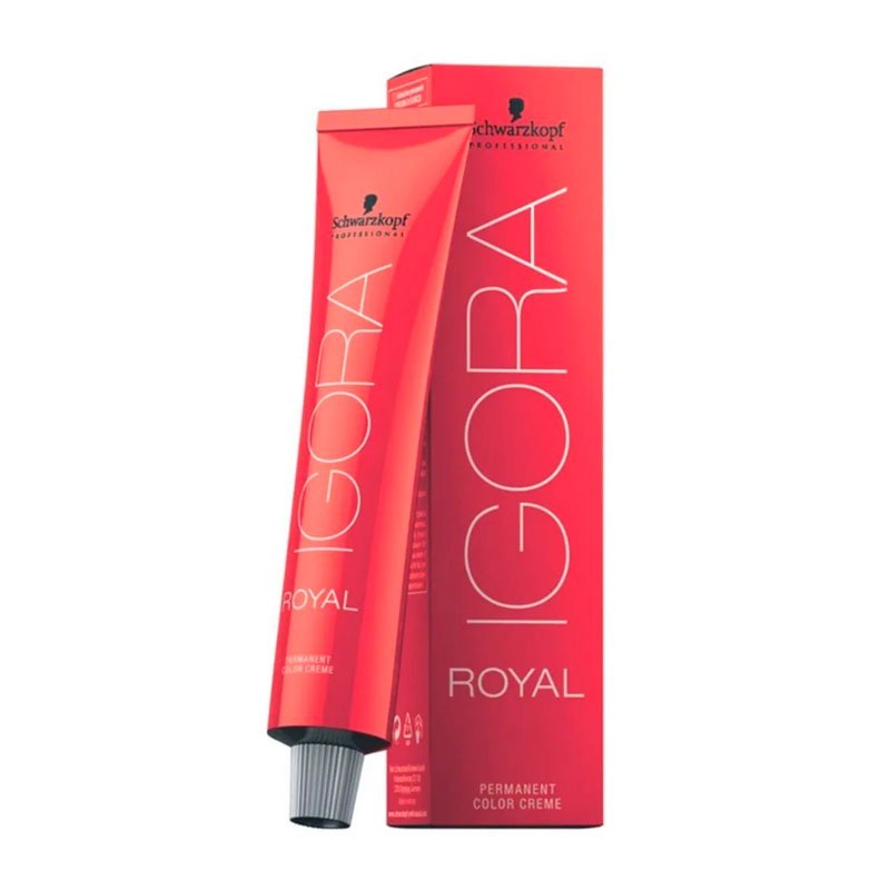 Coloração Igora Royal 0-89 Tom de Mistura Vermelho Violeta 60g Schwarzkopf