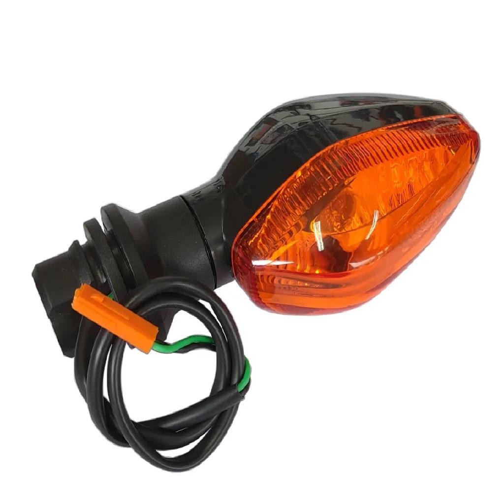 Seta Pisca Mini Amarela Titan Fan 150 160 2014 Dianteiro Direito - Traseiro Esquerdo