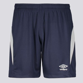 Calção Umbro Phanton Juvenil Marinho e Cinza em Oferta na Shopee