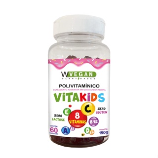 Gomas Vitaminadas Vitakids WVegan em Oferta na Shopee