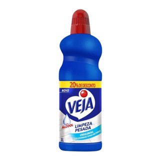 Limpador Veja Limpeza Pesada c/Alcool Tradicional 1L 20%Off