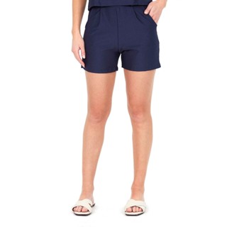 Short Feminino Pence Frontal Polo Wear Azul Escuro