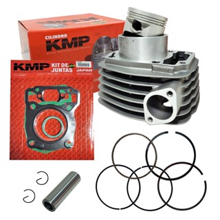 Kit Motor Cilindro Pistão Aneis Cg 160 Titan / 160 Start/ 160Fan/ Nxr 160 Bros Todos Anos