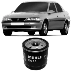Filtro Óleo Vectra Zafira 93 A 2012 Metal Leve Oc90