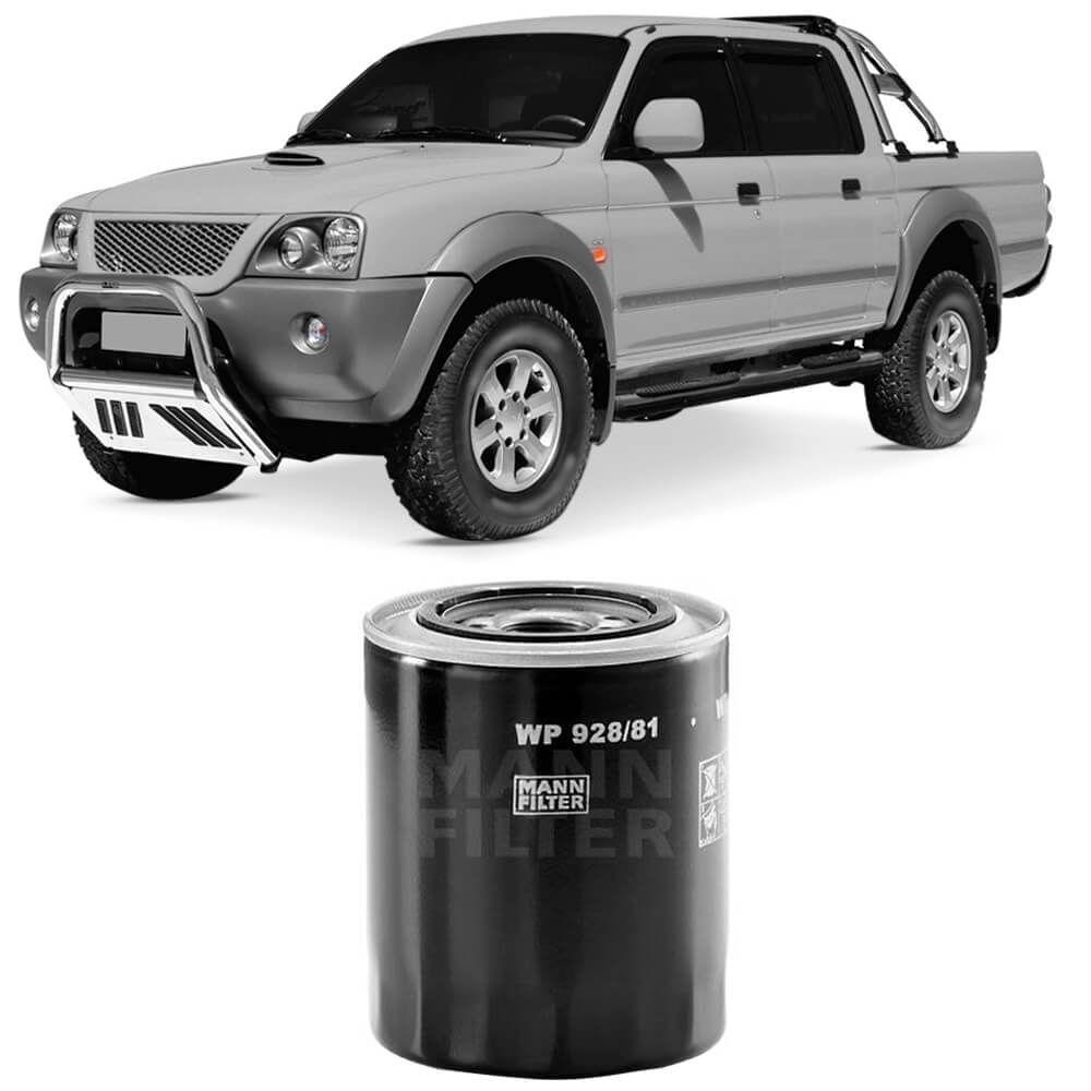 Filtro Óleo Mitsubishi L200 2.5 3.2 99 A 2012 Mann