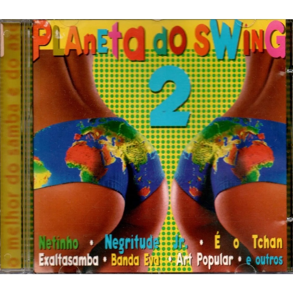 Cd Planeta Do Swing 2 Netinho - Banda Eva - Art Popular