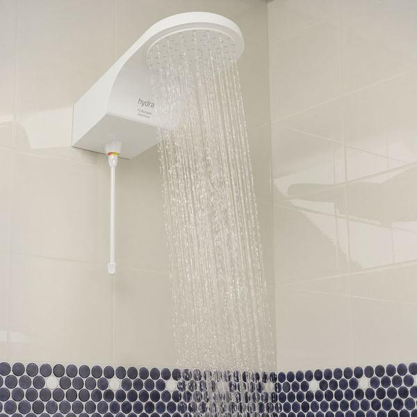 Chuveiro Eletrônico Hydra Thermosystem Fit 220V 6800W Branco