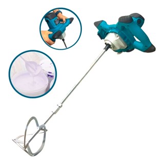 Misturador De Tinta Argamassa Elétrico 1300w 220v Fácil Manuseio Excente Qualidade Importway