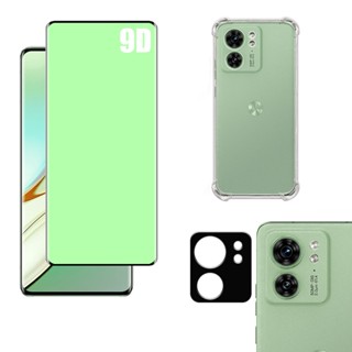 KIT Motorola Moto Edge 40 5G | Película de Cerâmica 9D - Capa Capinha Anti Impacto - Película da Câmera 3D