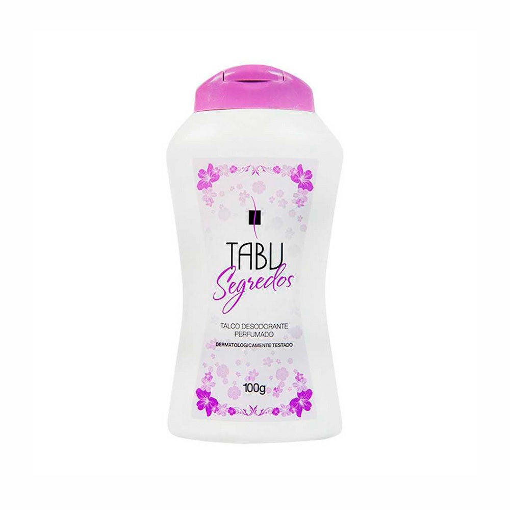 Talco Corporal Tabu Segredos 100g